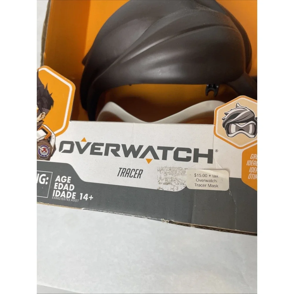 Overwatch TRACER Role play / Cosplay Goggles and Re-moveable Hair NEW In Box